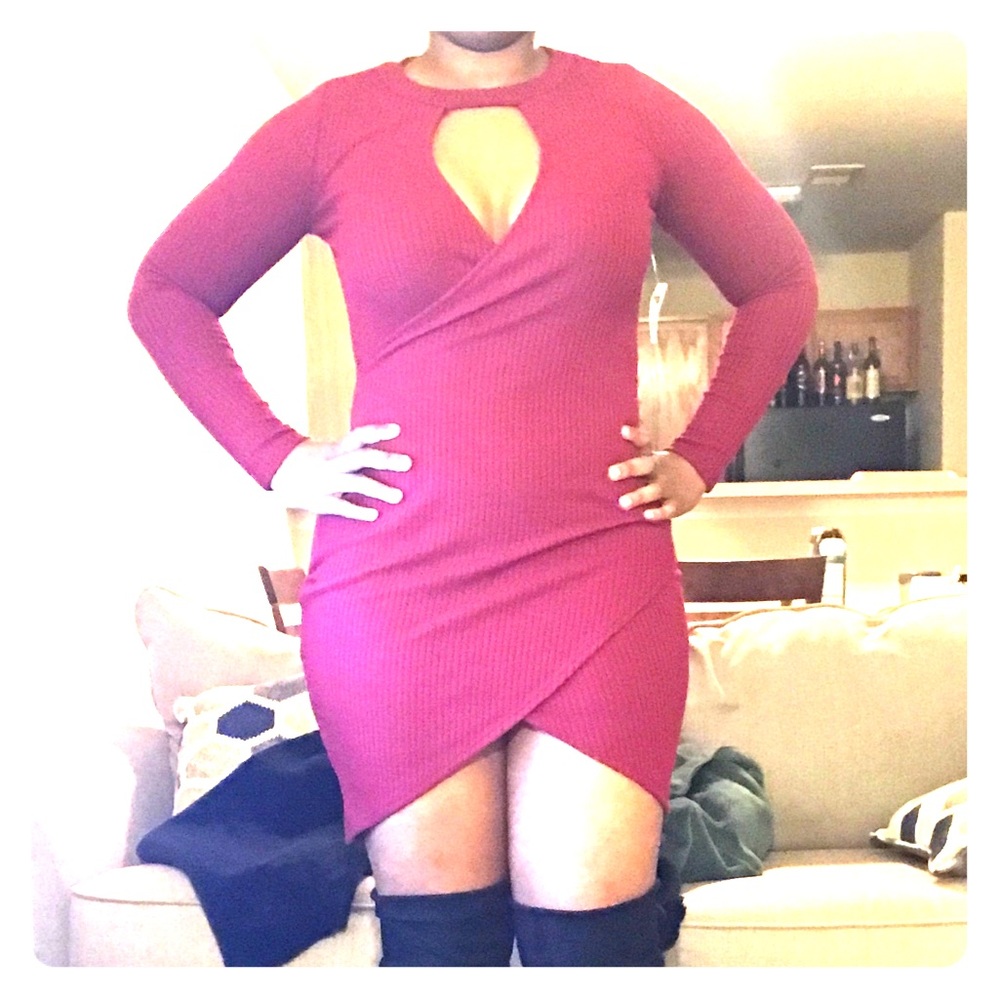 NEW Long sleeve CR Bodycon Dress